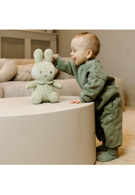 Králiček Miffy Green Flower 20 cm