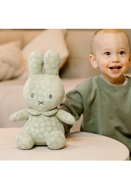 Králiček Miffy Green Flower 20 cm