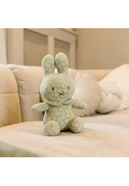 Králiček Miffy Green Flower 20 cm