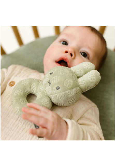 Hrkálka králiček Miffy Green Flower