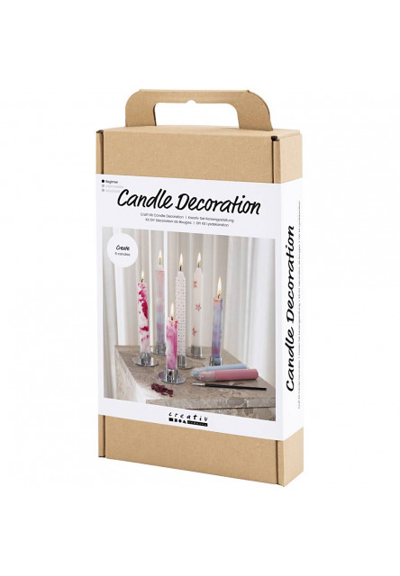 Kreativní sada Craft Kit Candle Decorating