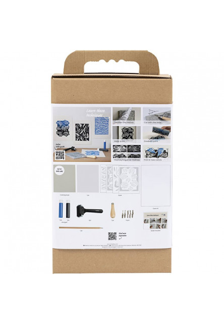 Kreativní sada Starter Craft Kit Block Printing