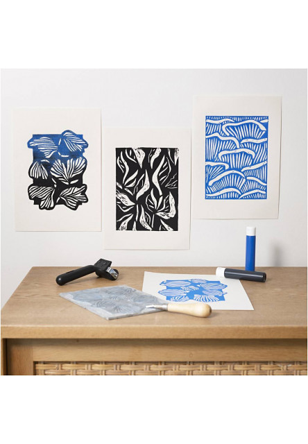 Kreativní sada Starter Craft Kit Block Printing
