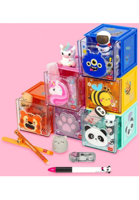 Variabilný stolný organizér Legami Stationery Box - Monster