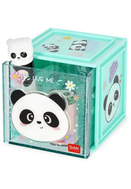 Variabilný stolný organizér Legami Stationery Box - Panda