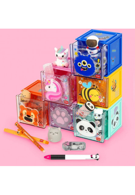 Variabilný stolný organizér Legami Stationery Box - Unicorn