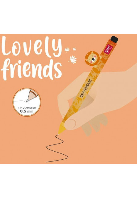 Gélové pero Legami Lovely Friends - Lion