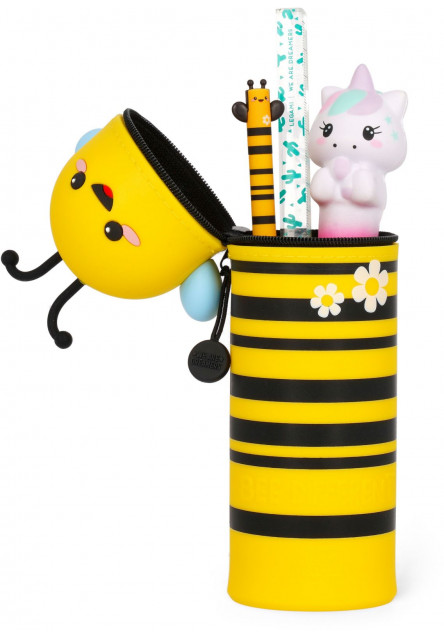 Peračník Legami 2-In-1 Silicone Pencil Case - Kawaii - Bee