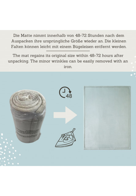 Detský koberec Soft Mint 2 x 1.5 m