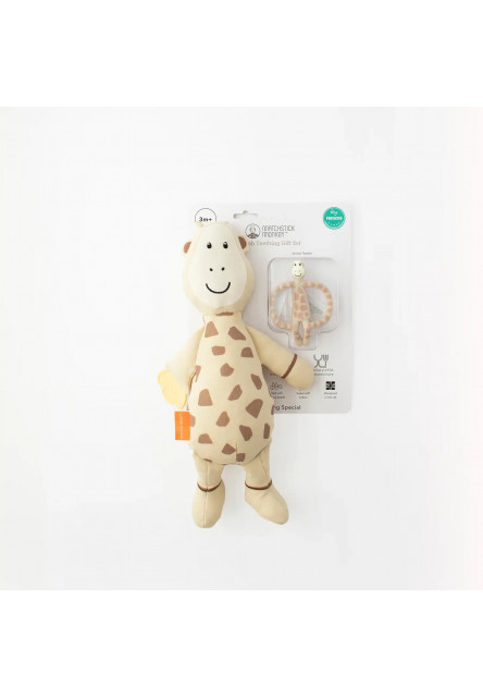 Senzorická sada s hryzadlom - giraffe