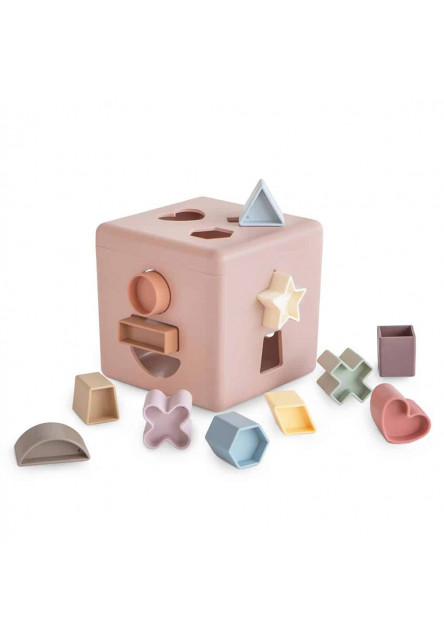 Triediaca hra mushie - shape sorting box