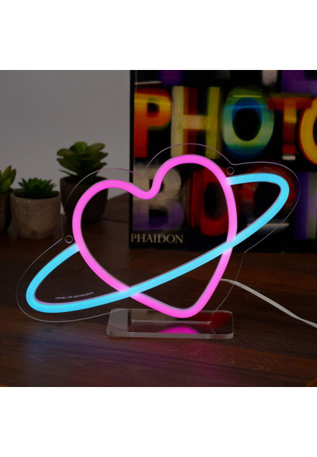 Dekoračné svetlo Legami Neon-Effect Led Sign - It'S A Sign - Planet Heart
