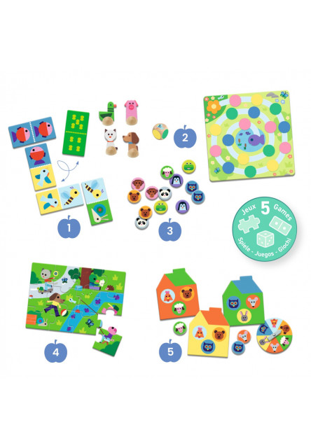 ENG: At the farm - 5 GAMES