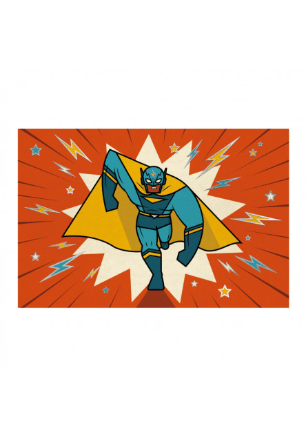 Super hrdinovia: 8 pozvánok s nálepkami