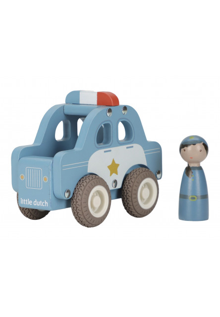 Policejní auto dřevěné