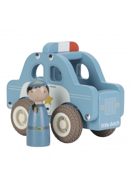 Policejní auto dřevěné