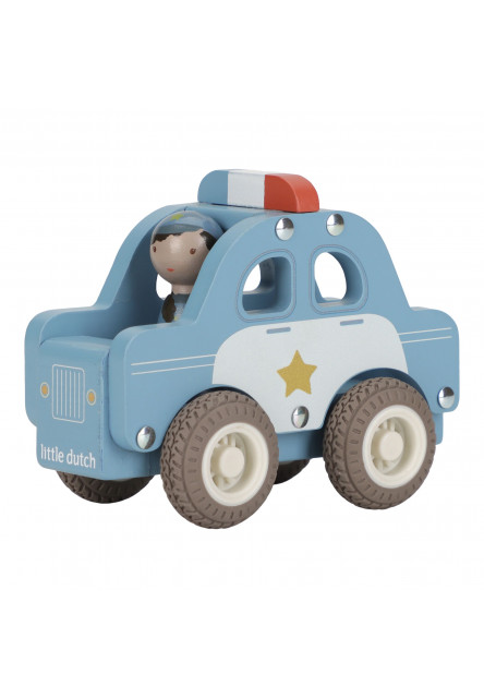 Policejní auto dřevěné