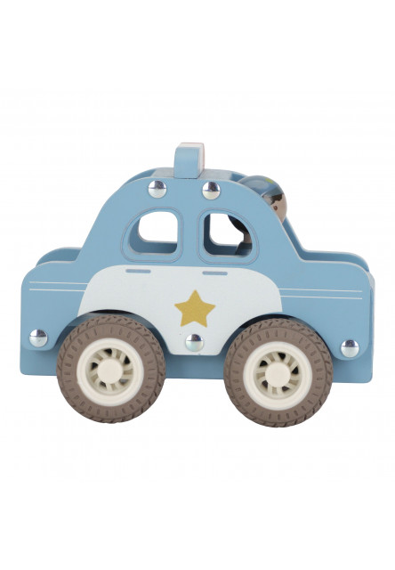 Policejní auto dřevěné