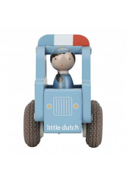 Policejní auto dřevěné
