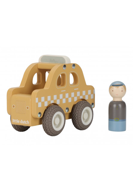 Taxi auto dřevěné