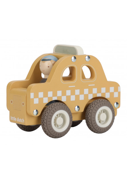 Taxi auto dřevěné