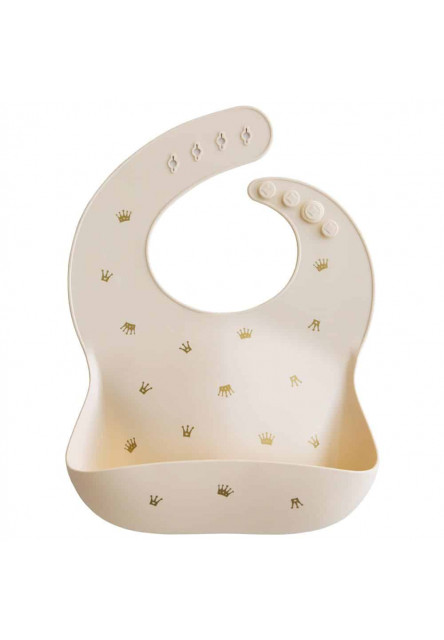 Silikónový podbradník mushie - crowns
