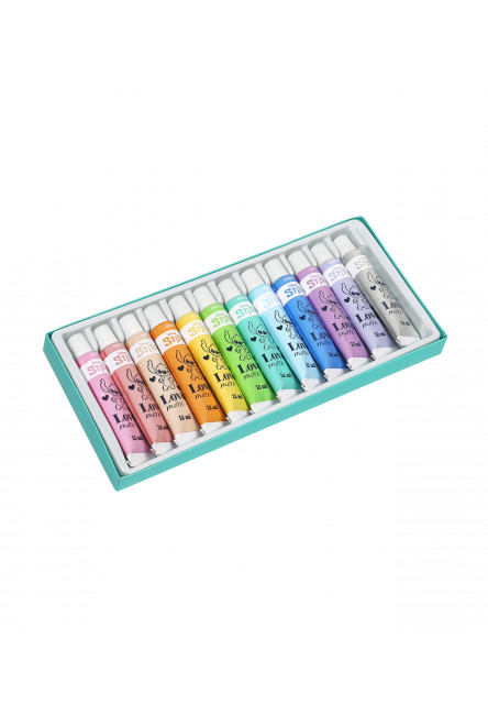 Temperové farby Stitch Pastel 12 ks
