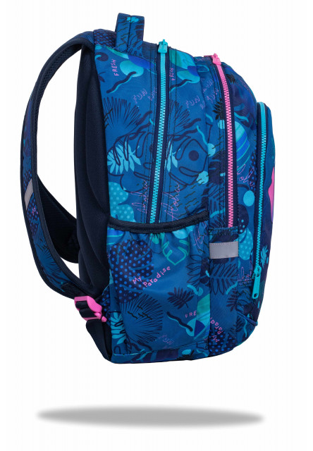 Školská taška Prime 41 cm Stitch Blue