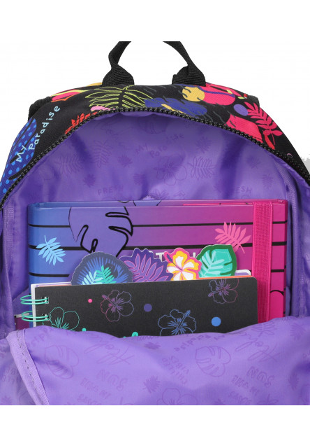 Detský batoh Toby 33 cm Stitch Black