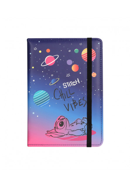 Zápisník Chill vibes A5 Stitch Black