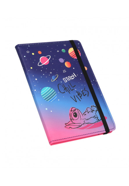 Zápisník Chill vibes A5 Stitch Black