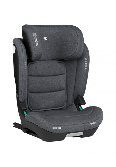Autosedačka 100-150 cm i-Scout i-SIZE Dark Grey