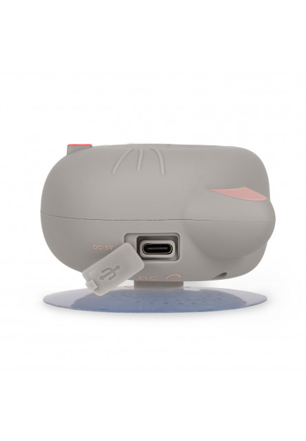 Vodeodolný bezdrôtový reproduktor Legami Shower Speaker Water Resistant - Singing In The Shower - Kitty