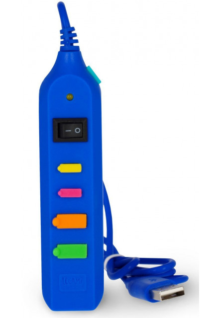 Mini USB HUB Legami 5-portový USB rozbočovač - Mini USB rozbočovač - Modrý