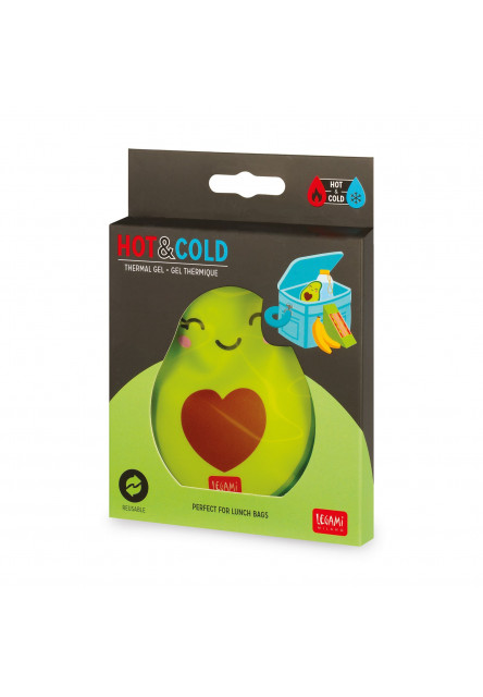 Hrejivý vankúšik Legami Hot & Cold - Gel Pack - Avocado