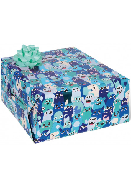 Baliaci papier Legami Wrapping Paper - Monster