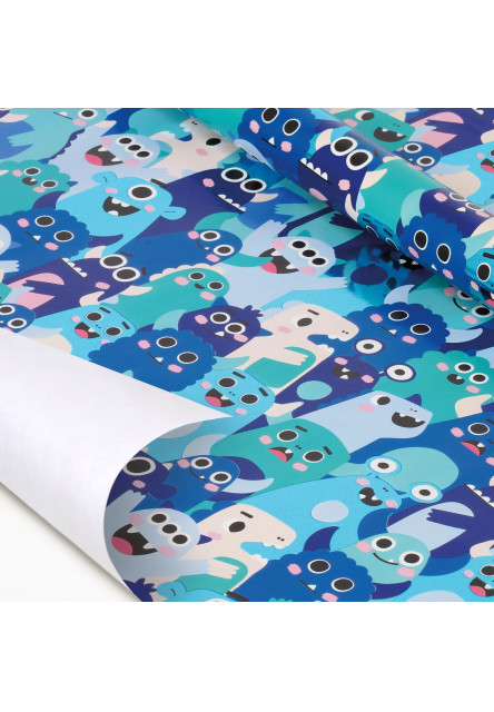 Baliaci papier Legami Wrapping Paper - Monster