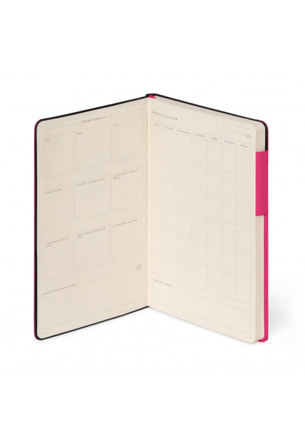 Zápisník Legami Lined Notebook - My Notebook - Large - Raspberry