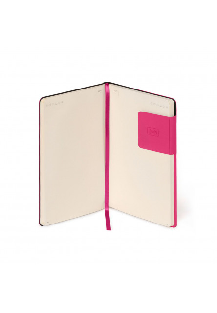 Zápisník Legami Plain Notebook - My Notebook - Medium - Raspberry
