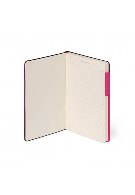 Zápisník Legami Lined Notebook - My Notebook - Medium - Raspberry