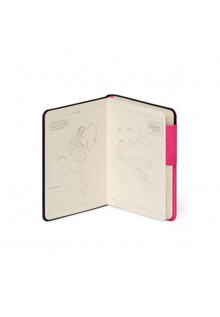 Zápisník Legami Lined Notebook - My Notebook - Small - Raspberry