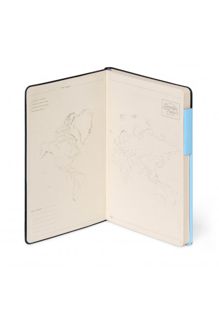 Zápisník Legami Plain Notebook - My Notebook - Large - Aura