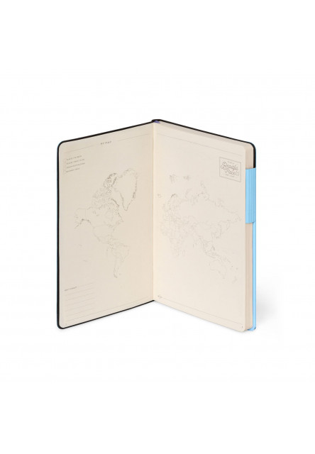 Zápisník Legami Plain Notebook - My Notebook - Medium - Aura