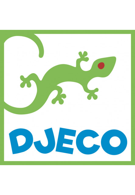 Samolepiace logo DJECO na dvere