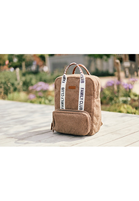 Prebaľovací batoh Family Club Signature Teddy Soft Brown
