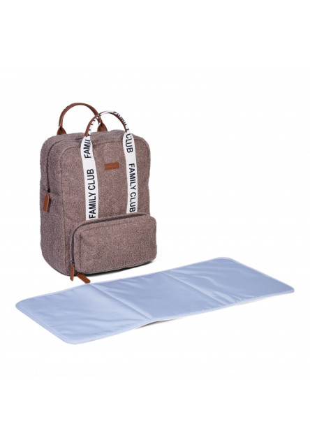 Prebaľovací batoh Family Club Signature Teddy Soft Brown
