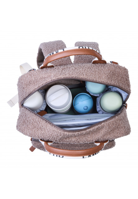 Prebaľovací batoh Family Club Signature Teddy Soft Brown