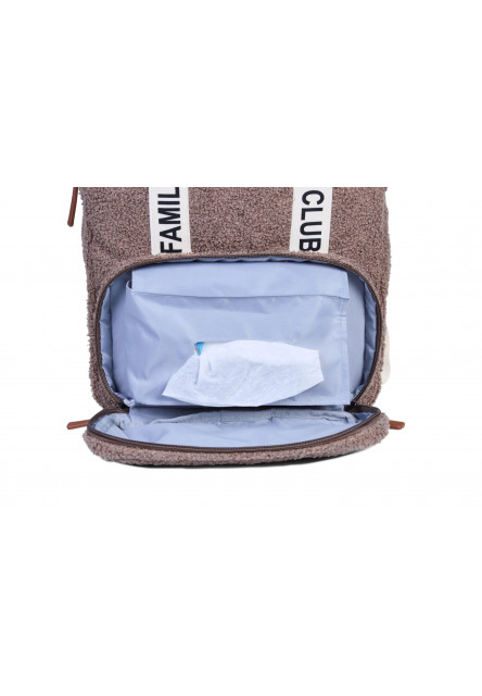Prebaľovací batoh Family Club Signature Teddy Soft Brown