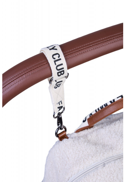 Prebaľovací batoh Family Club Signature Teddy Off White