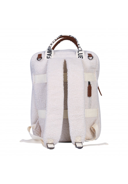 Prebaľovací batoh Family Club Signature Teddy Off White